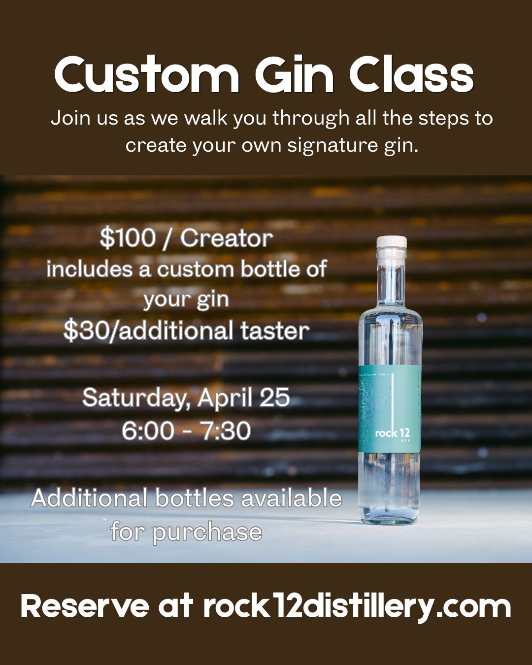 Custom Gin Class
